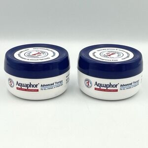 NEW Aquaphor Advanced Therapy Healing Ointment 2.8 oz (80g) Lot of 2 Dry Skin
